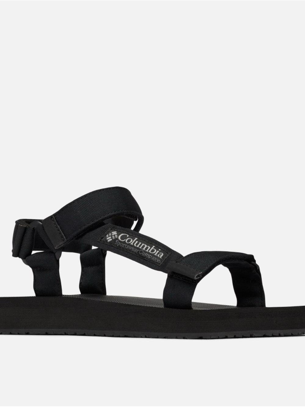 NWOT Columbia Men's Black Hook-and-Loop Sport Sandals